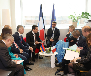 Armenia, French National Assembly Heads Meet in Strasbourg