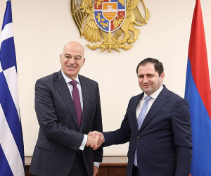 Armenian Defense Minister Salutes Greek Independence Day