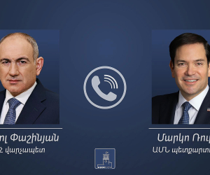 Состоялся телефонный разговор Никола Пашиняна с Марко Рубио