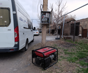 Էլեկտրականության մատակարարում՝ գեներատորի միջոցով. Արևաշատ գյուղում լույս չկա