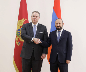 Արարատ Միրզոյանը հանդիպել է Չեռնոգորիայի արտաքին և եվրոպական գործերի փոխվարչապետին