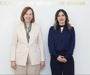 Արդարադատության նախարարն ընդունել է Հայաստանում ԱՄՆ դեսպանին