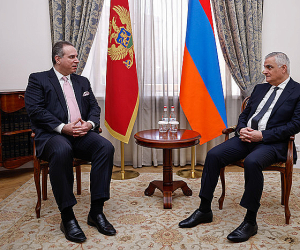 Փոխվարչապետ Մհեր Գրիգորյանն ընդունել է Չեռնոգորիայի արտաքին և եվրոպական գործերի փոխվարչապետին
