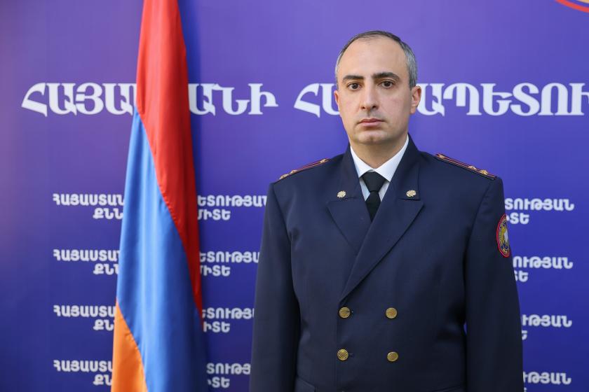 Վաղինակ Մարտիրոսյանը նշանակվել է ՔԿ տնտեսական հանցագործությունների և մաքսանենգությունների քննության գլխավոր վարչության պետ