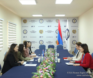 Մարդու իրավունքների պաշտպանի աշխատակազմի գլխավոր քարտուղարն ընդունել է ՄԱԿ ՓԳՀ ներկայացուցչի տեղակալին