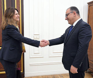 Armenian Deputy PM Thanks Outgoing IMF Mission Head