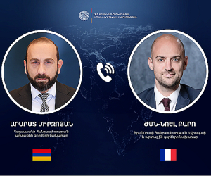 Հայաստանի և Ֆրանսիայի ԱԳ նախարարները հեռախոսազրույց են ունեցել