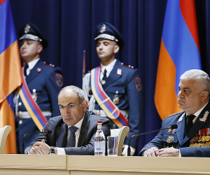 Փաշինյանը մասնակցել է Ոստիկանության տարեդարձին նվիրված կոլեգիայի հանդիսավոր նիստին
