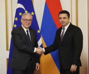 Armenian Parliament Speaker, PACE President Discuss Armenia-EU Relations