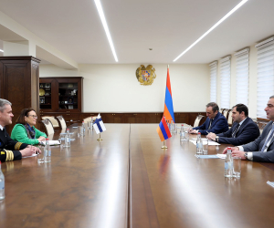 Սուրեն Պապիկյանն ընդունել է Հայաստանում Ֆինլանդիայի արտակարգ և լիազոր դեսպանին
