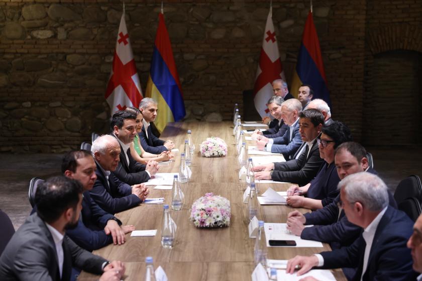 Armenian, Georgian Parliament Speakers Meet