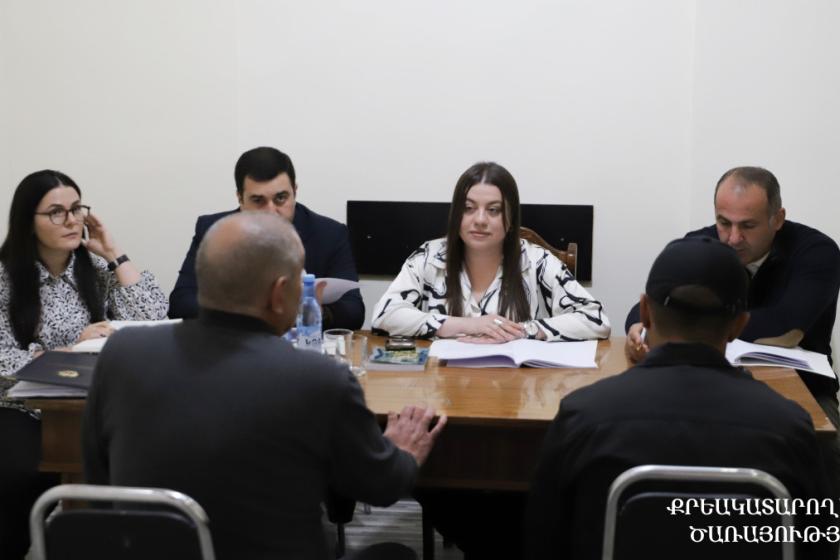 Քրեակատարողական ծառայության պետ Ծովինար Թադևոսյանը «Սևան» ՔԿՀ-ում ընդունել է ցմահ դատապարտյալներին