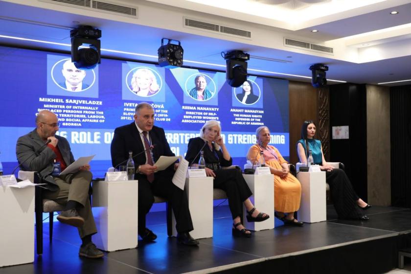 ՄԻՊ-ը որպես բանախոս հանդես է եկել «Մարդկային եղբայրության դերը սոցիալական արդարության ամրապնդման գործում» թեմայով քննարկմանը