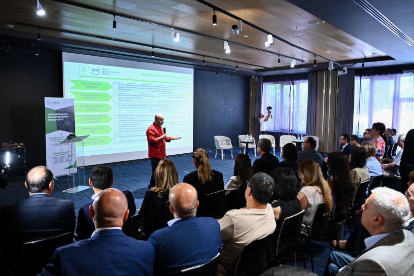 Состоялась презентация отчета «Глобальный мониторинг предпринимательства. Армения 2024/2025»