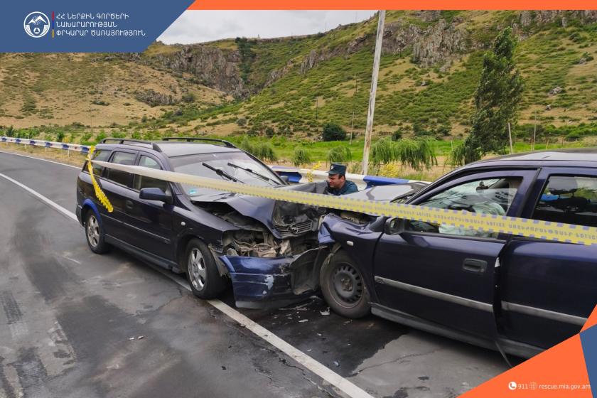 ՃՏՊ Արզական-Բջնի ավտոճանապարհին. կան տուժածներ
