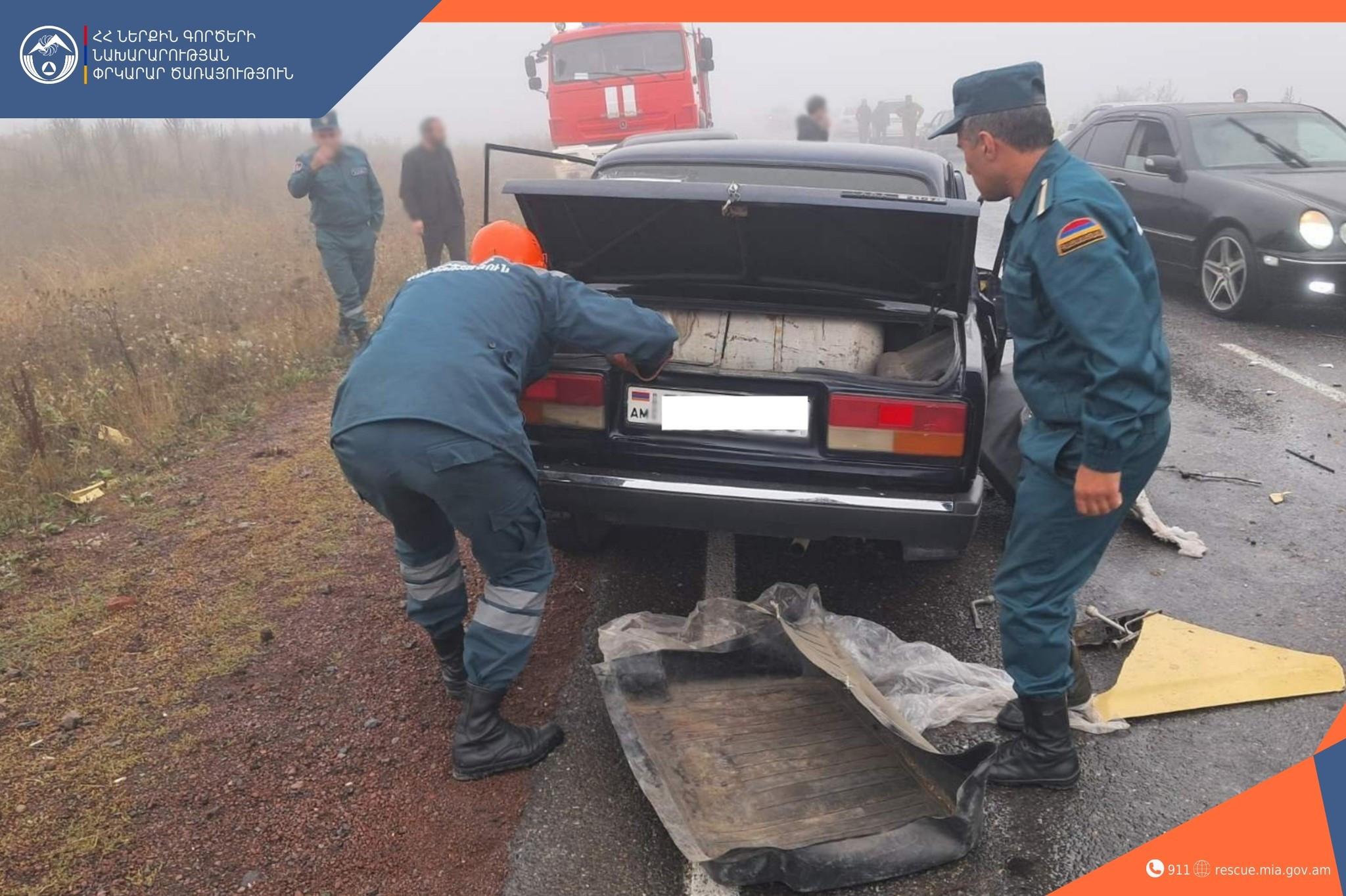 ՃՏՊ Շինուհայր գյուղի խաչմերուկում․ կա զոհ և տուժած