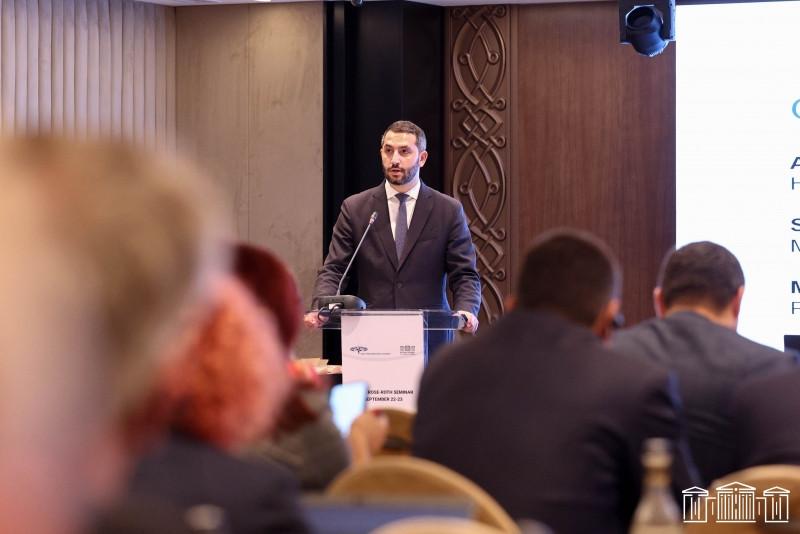 ՀՀ Ազգային ժողովի նախագահի տեղակալ Ռուբեն Ռուբինյանի ողջույնի խոսքը ՆԱՏՕ ԽՎ Ռոուզ-Ռոթ սեմինարի բացմանը
