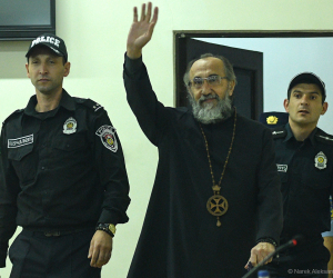 Yerevan Court Finds Archbishop Ajapahyan Guilty on &quot;Seizing Power&quot; Charge