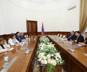 Ֆինանսների նախարար Վահե Հովհաննիսյանն ընդունել է Հայաստանում ՄԱԶԾ-ի մշտական ներկայացուցիչ Նաթիա Նացվլիշվիլիի գլխավորած պատվիրակությանը