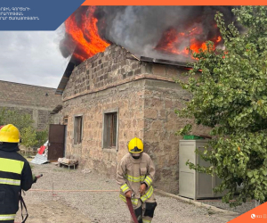 Հրդեհ Արտաշատ քաղաքում․ տուժածներ չկան