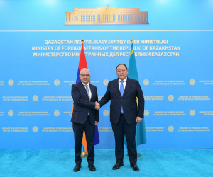 Քննարկվել է Հայաստանի և Ղազախստանի միջև համագործակության հարցերի լայն շրջանակ