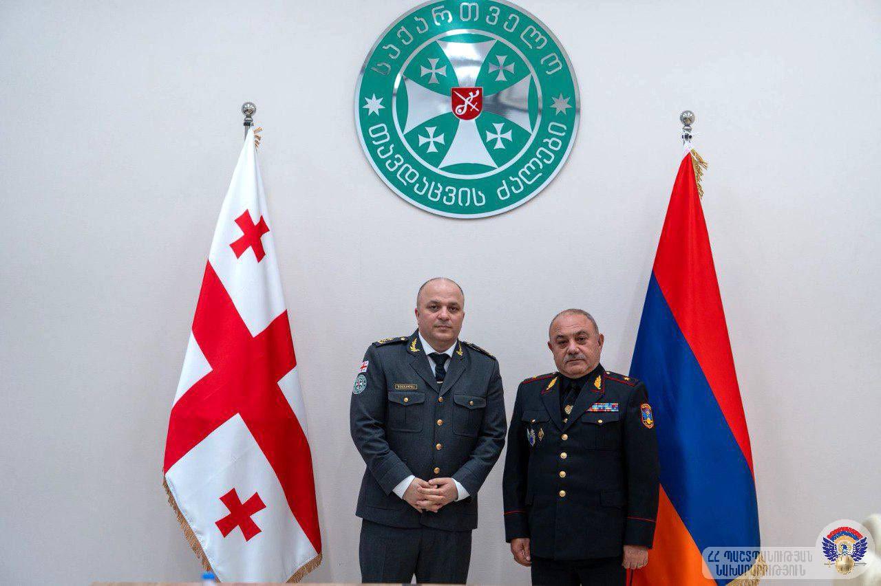 ՊՆ ռազմական ոստիկանության պատվիրակությունը պաշտոնական այցով Վրաստանում էր