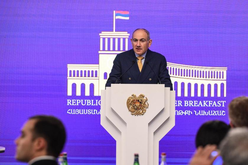 Pashinyan Says Armenia-Azerbaijan Peace Deal Is Part of ‘God’s Plan’