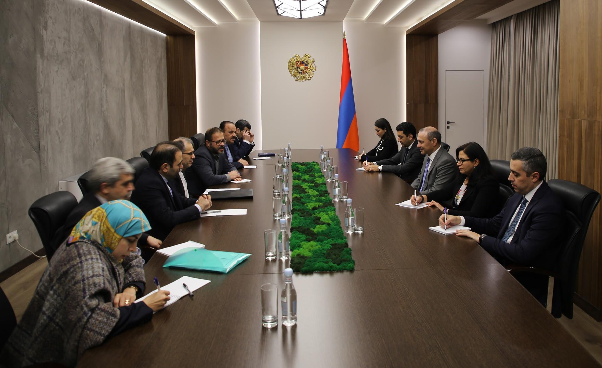 Արմեն Գրիգորյանն ընդունել է Իրանի ԱԳ նախարարի տեղակալին