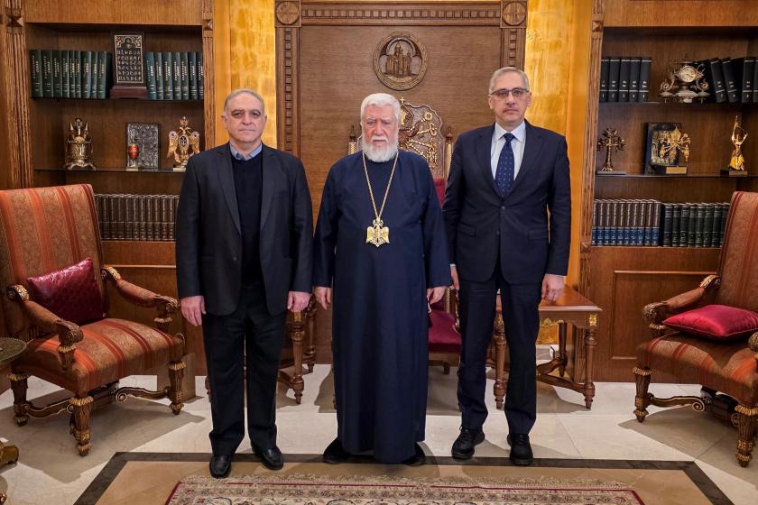 ARF Reps Visit Catholicos Aram I