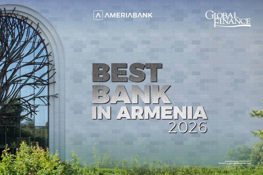 Ameriabank Named the Best Bank in Armenia for 2026 by Global Finance Magazine 