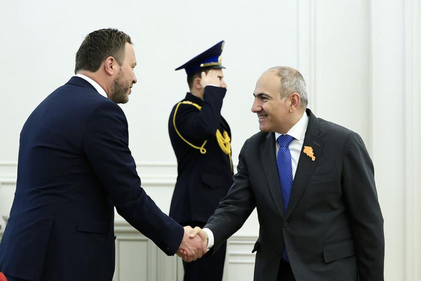 Վարչապետ Փաշինյանն ընդունել է Էստոնիայի ԱԳ նախարարին