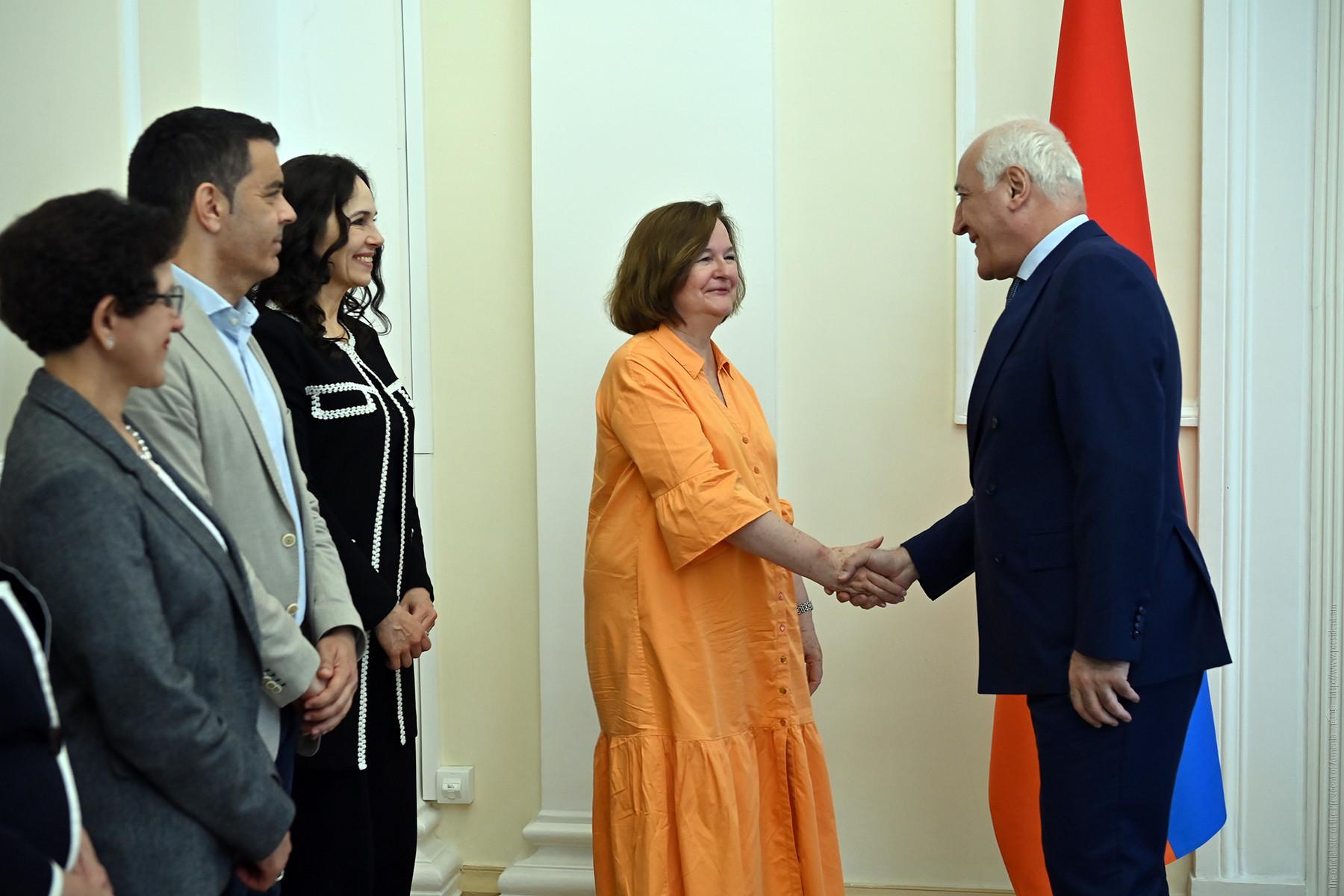 Նախագահն ընդունել է Եվրոպական խորհրդարանի դիտորդական առաքելության ղեկավարին և առաքելության ներկայացուցիչներին