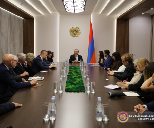 Արմեն Գրիգորյանն ընդունել է «Save Armenia» հուդայա-քրիստոնեական միության պատվիրակությանը