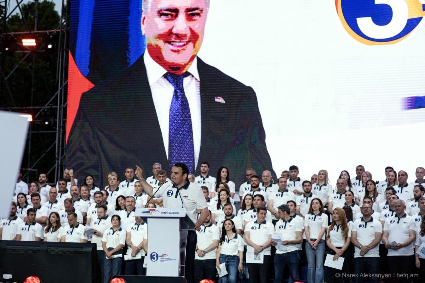 «Ուժեղ Հայաստան» դաշինքը կվերցնի պատգամավորական մանդատները
