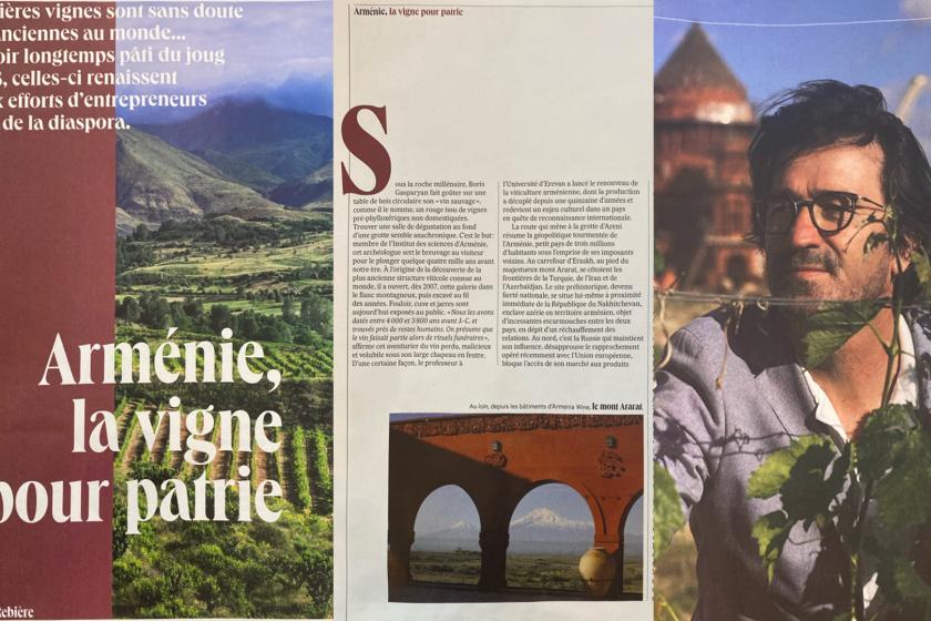 France's Prestigious Les Echos Highlights Armenia Wine and the Renaissance of Armenian Winemaking