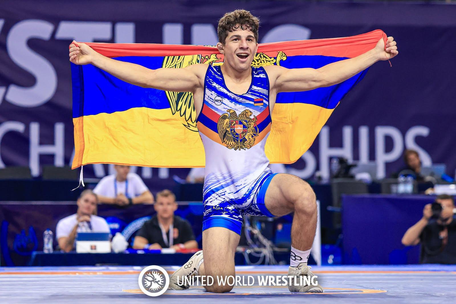 Armenia's Janes Nazaryan Crowned U17 Greco-Roman Wrestling World Champion