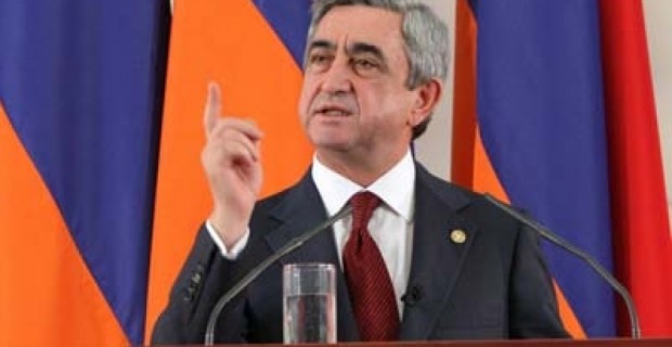 President Sargsyan - "We initiated dialog with ANC and were not under pressure"