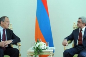 Նախագահ Սարգսյանն ընդունել է Սերգեյ Լավրովին