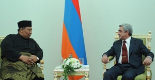 Մալայզիայի դեսպանը հավատարմագրերն է հանձնել ՀՀ նախագահին