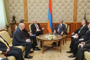 Серж Саргсян принял сопредседателей Минской группы ОБСЕ