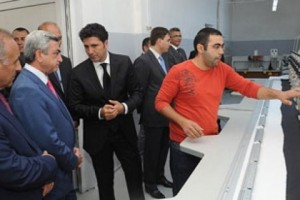 President Sargsyan Visits Shirak Marz