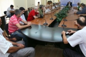 Քաղաքապետն ընդունել է համահայկական խաղերում Երեւանի պատվիրակության 
անդամներին