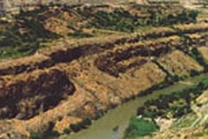 Նստվածք` Հրազդանի կիրճում