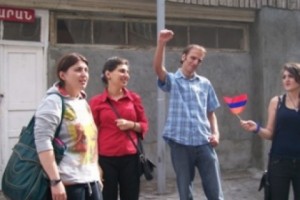 &quot;Asbarez&quot; Journalists's Center Prez Arrested in Yerevan (video)