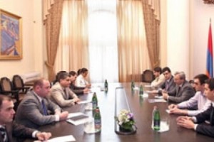 Կառավարությունում հյուրընկալվել էին ՏՏ ոլորտի մենեջերների ամենամյա 
մրցանակաբաշխության 2011 թ. հաղթողները