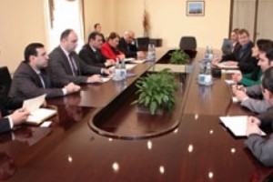 Տարոն Մարգարյանը հանդիպել է ՀՀ-ում Գերմանիայի Դաշնային Հանրապետության 
դեսպանի հետ