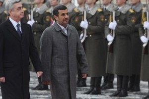 Ahmadinejad in Armenia for One Day Visit