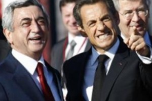 President Sargsyan Thanks Sarkozy for Genocide Bill